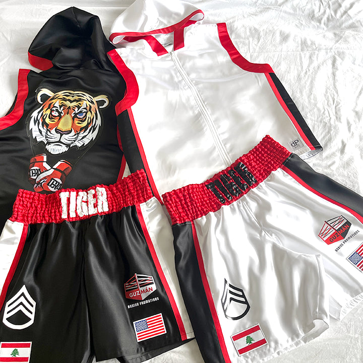 SATIN MEN’S BOXING VEST KIT