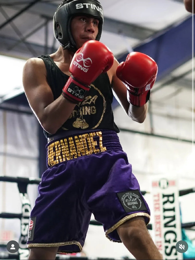 Amateur Men's Short Sleeve Jacket & Boxing Trunks
