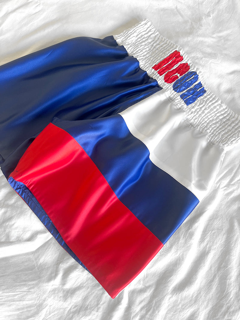 SATIN MEN’S BOXING TRUNKS