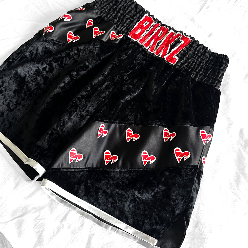 CRUSHED VELVET MEN’S BOXING TRUNKS