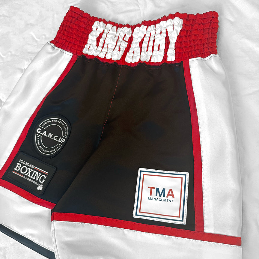 SATIN MEN’S BOXING TRUNKS