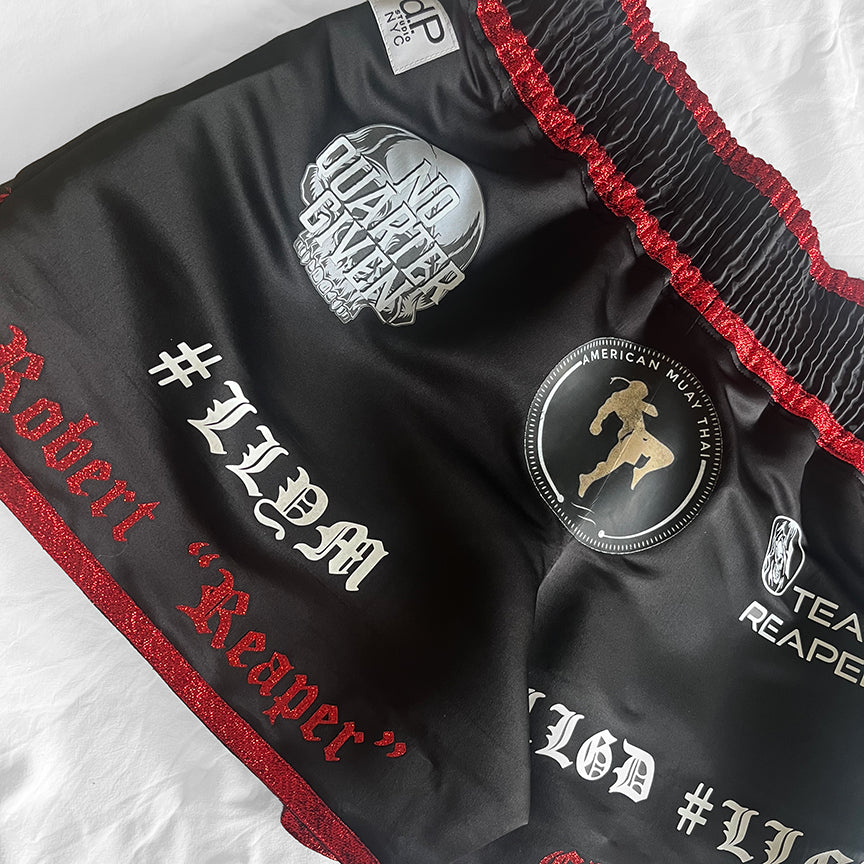 SATIN MEN’S BOXING TRUNKS