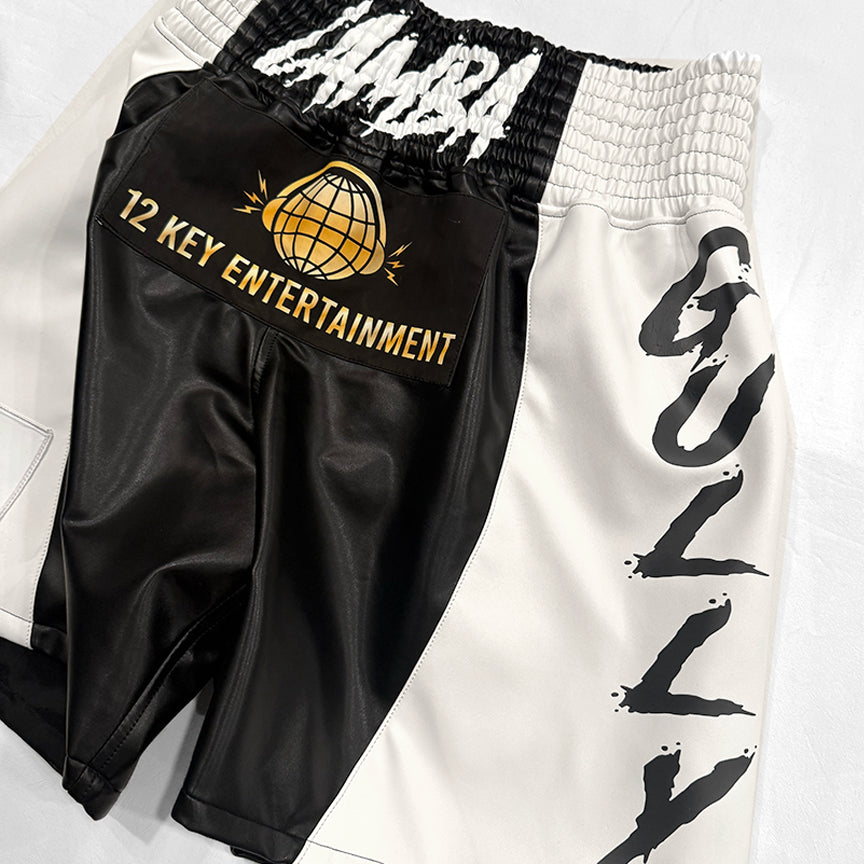 LEATHER MEN’S BOXING TRUNKS