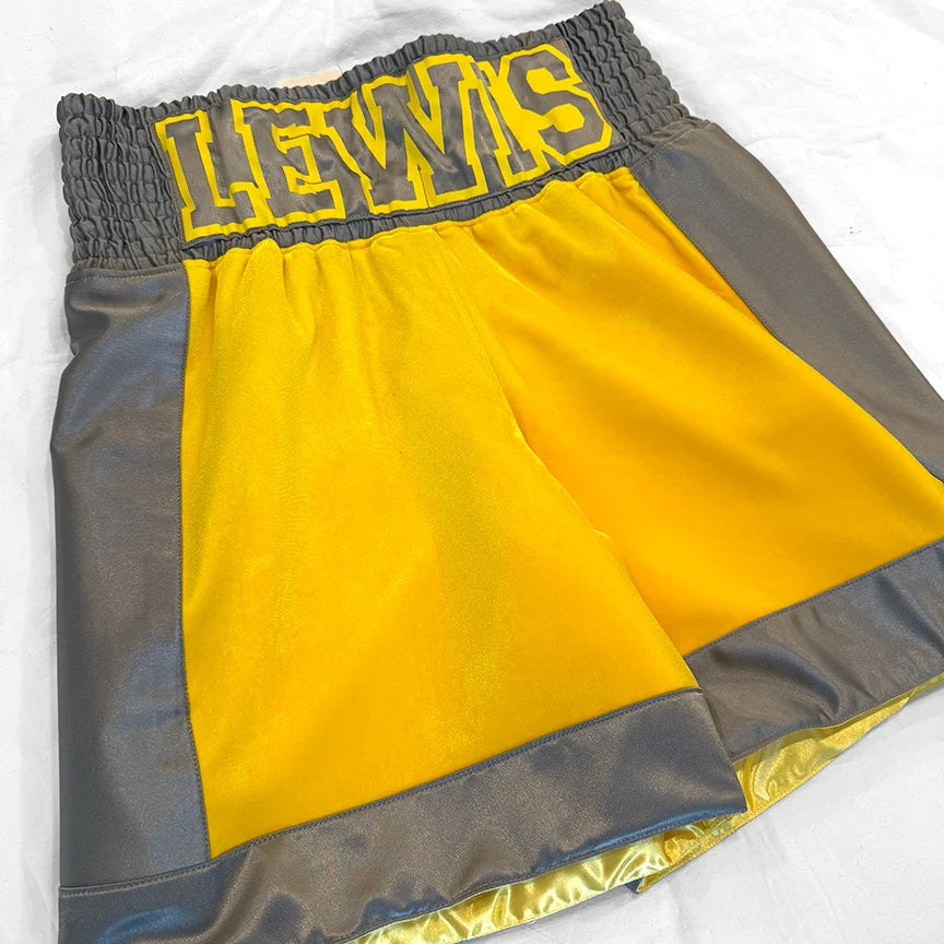 Men’s Velvet Boxing Trunks