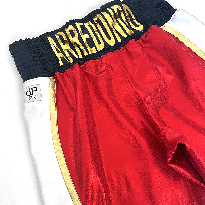 SATIN SPANDEX MEN’S BOXING TRUNKS