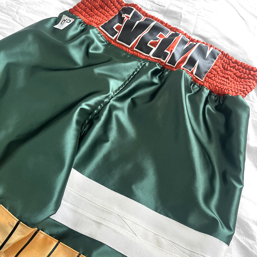 SATIN MEN’S BOXING TRUNKS
