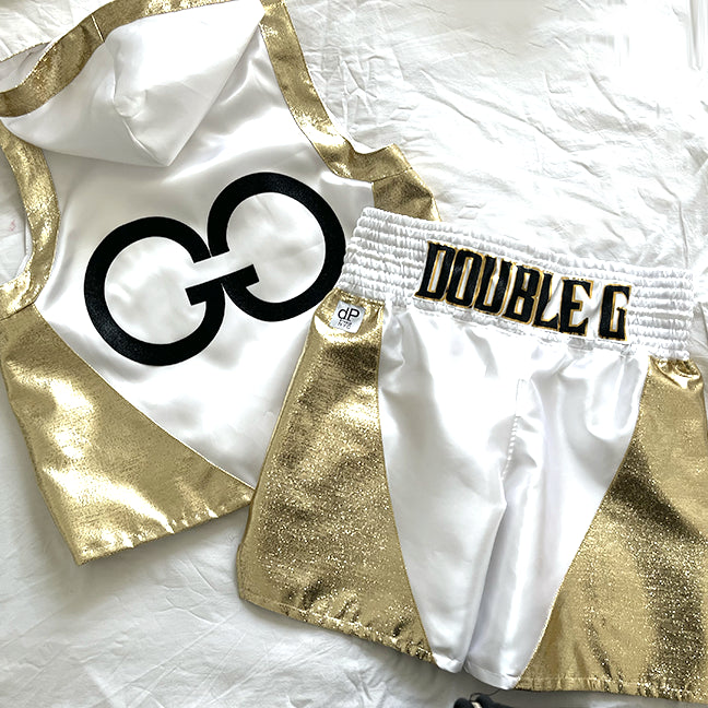 SATIN MEN’S VEST BOXING KIT