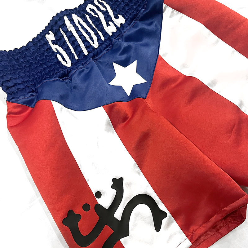 SATIN MEN’S BOXING TRUNKS