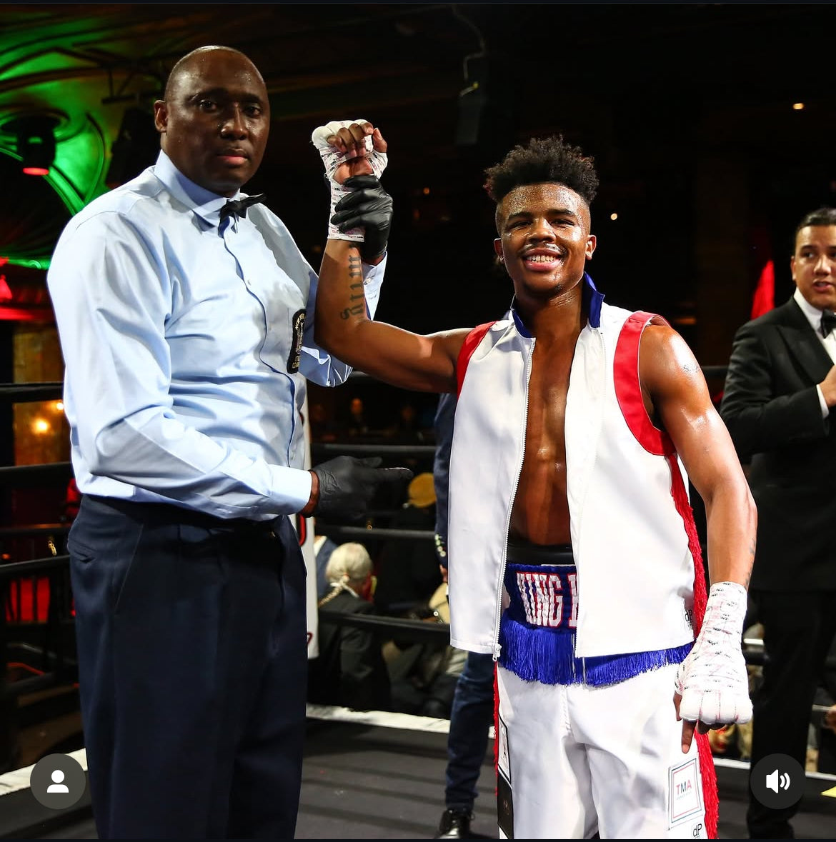 SATIN MEN’S BOXING VEST KIT