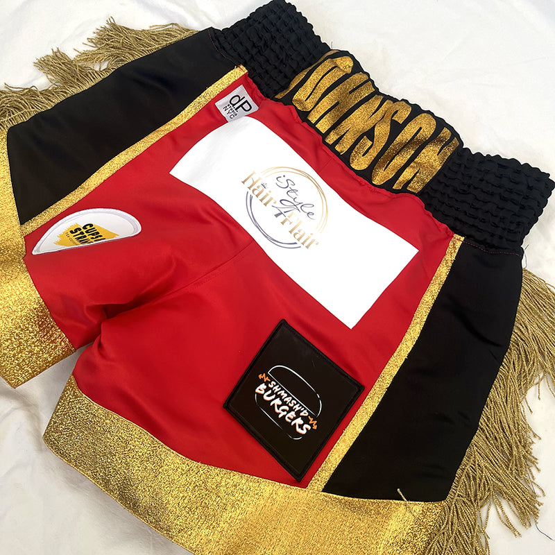 SATIN MEN’S BOXING TRUNKS