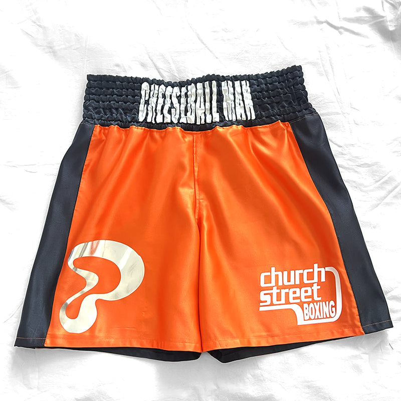 SATIN MEN’S BOXING TRUNKS