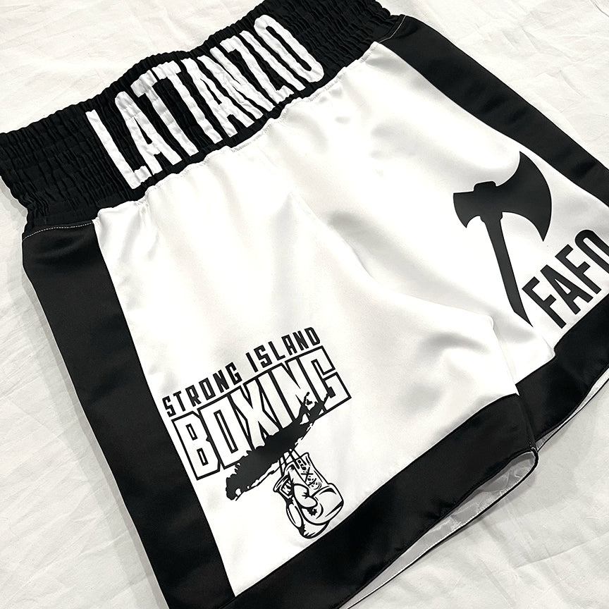 SATIN MEN’S BOXING TRUNKS