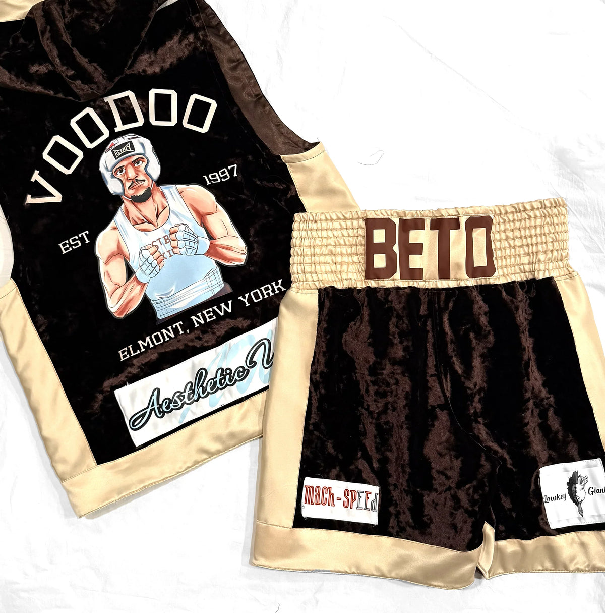 Men's Vest & Boxing Trunks