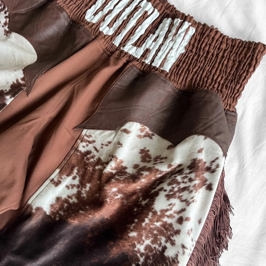 SUEDE MEN’S BOXING TRUNKS