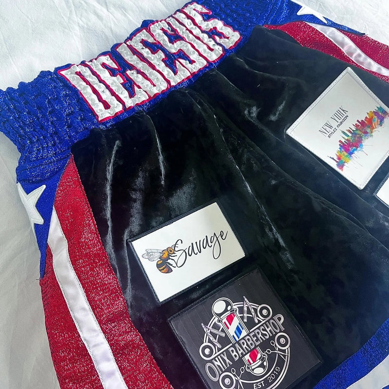CRUSHED VELVET MENS’ BOXING TRUNKS