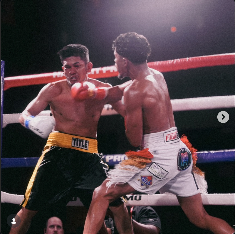 Velvet Men's Long Sleeve Jacket & Boxing Trunks