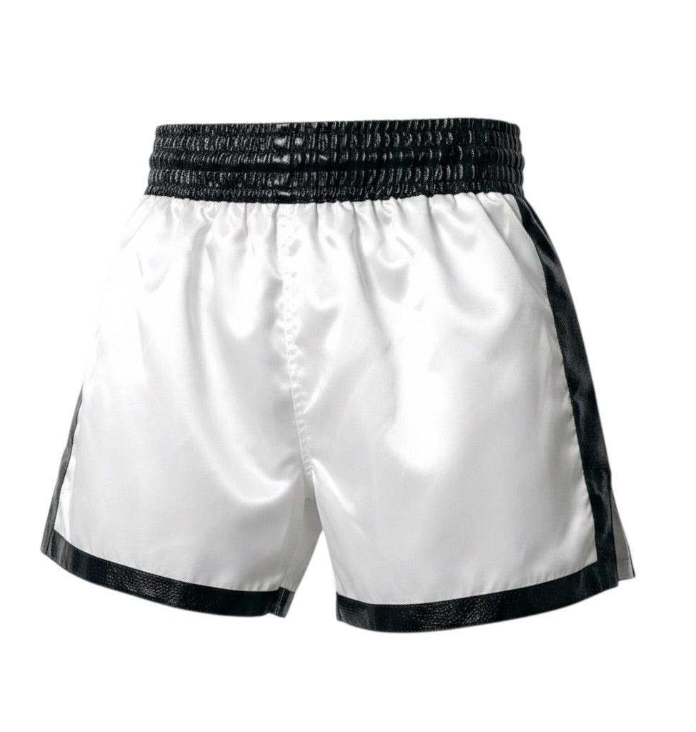 XXS Side Stripe Satin Boxing Trunks