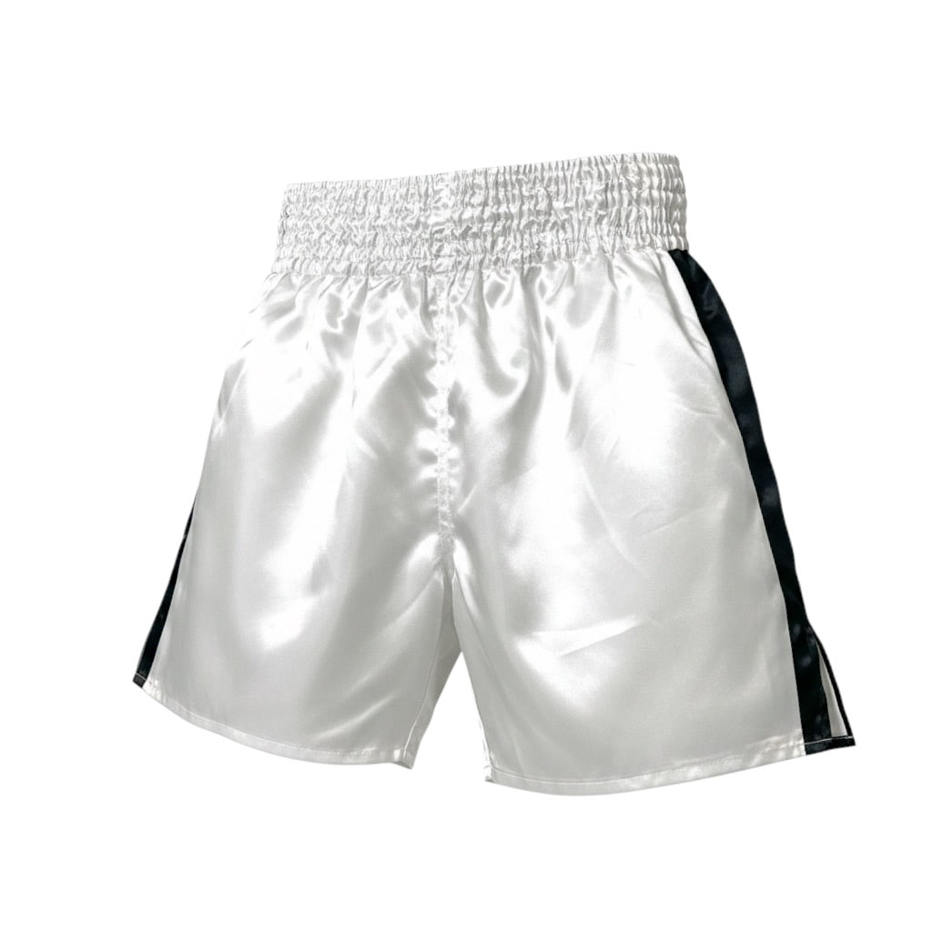 XXS Side Stripe Satin Boxing Trunks