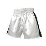 XXS Side Stripe Satin Boxing Trunks 1