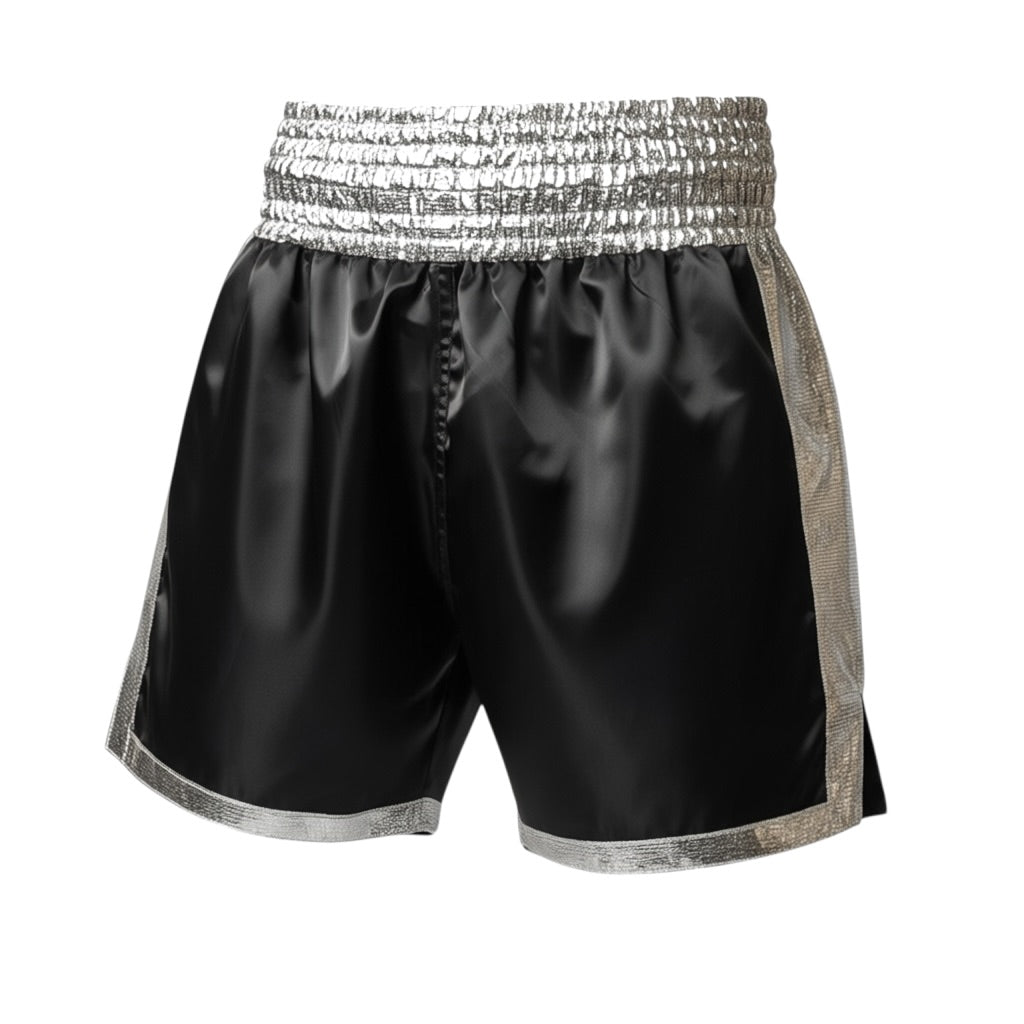 XXS Side Stripe Satin Boxing Trunks