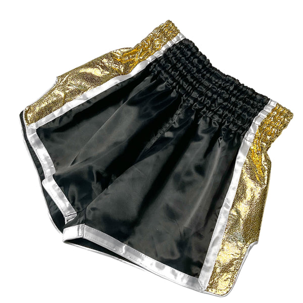 XXS Side Stripe Satin Muay Thai Trunks