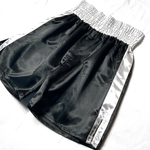 XXS Side Stripe Satin Boxing Trunks 2