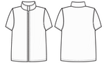 Collared Short Sleeve Jacket 2