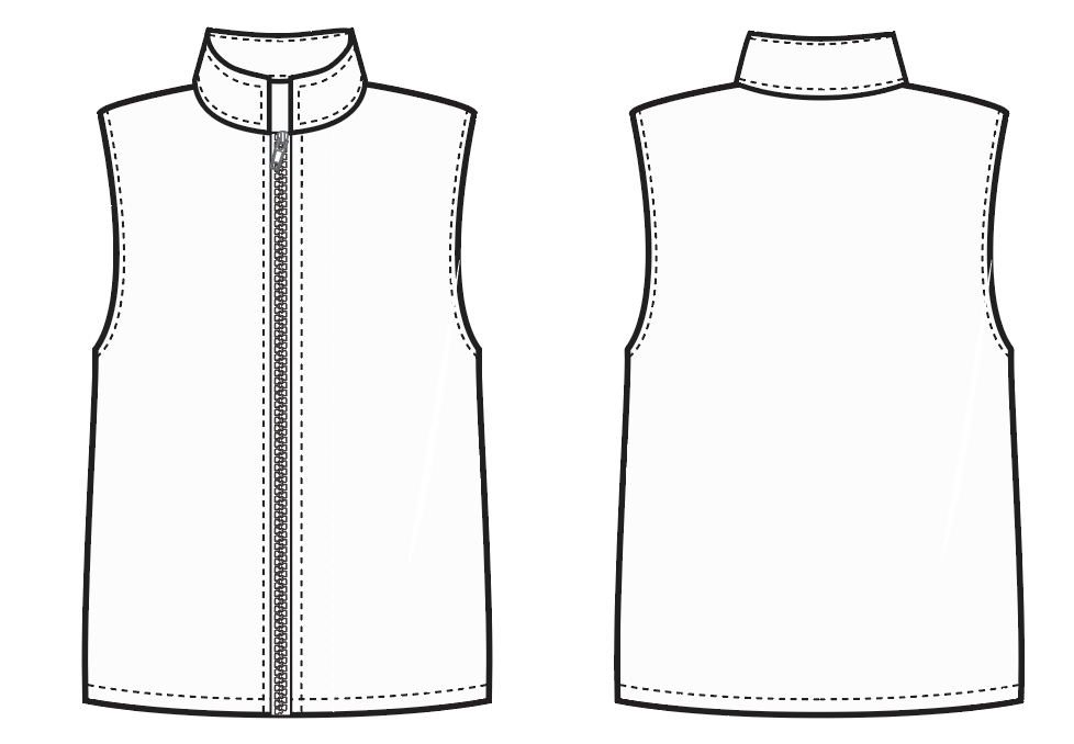 Collared Vest