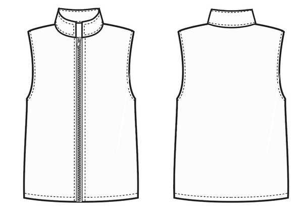 Collared Vest