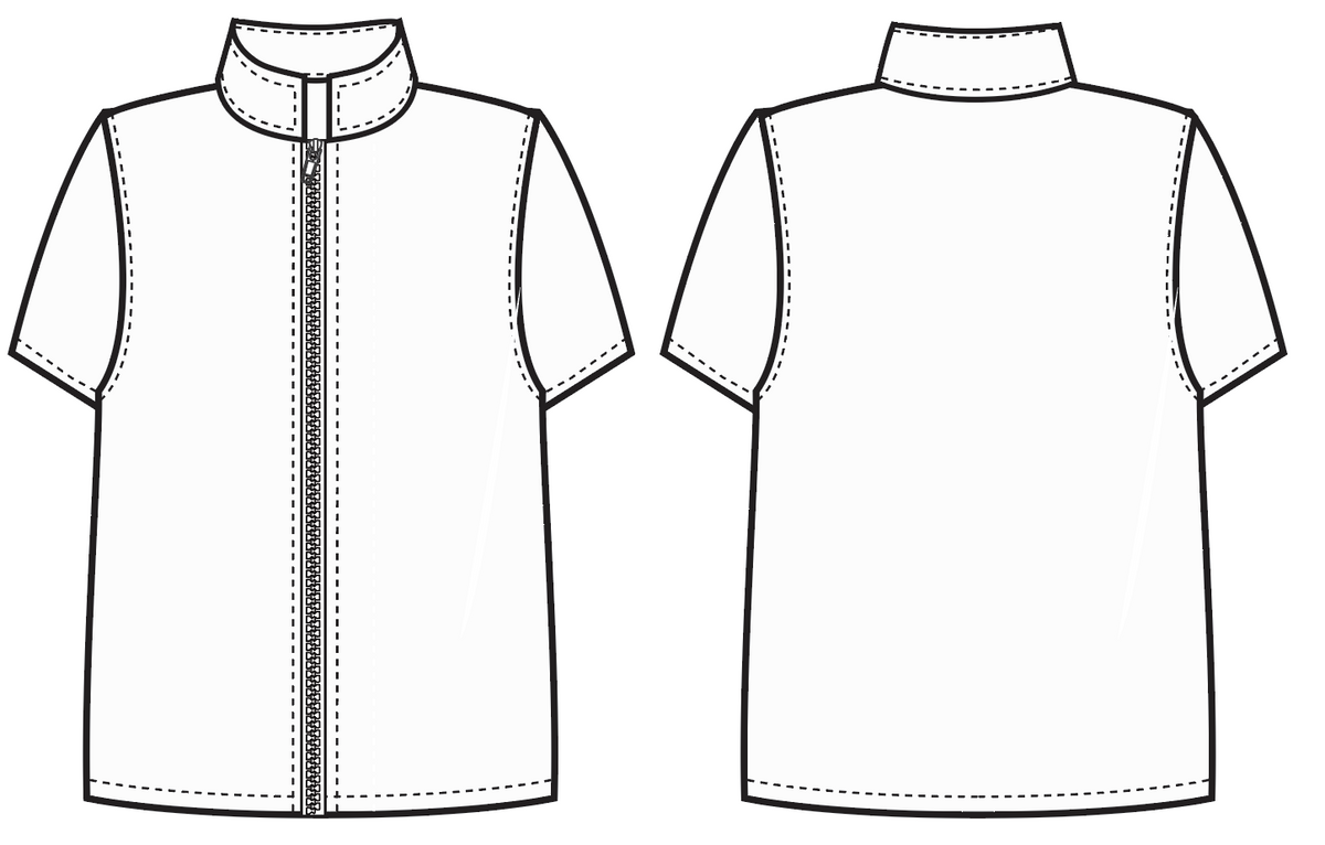 Custom Short Sleeve — Collar