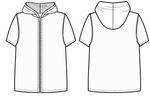 Custom Short Sleeve — Hood 1