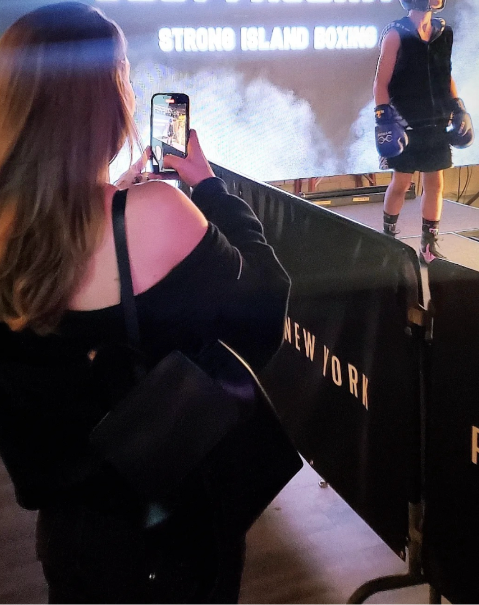 Where Fashion Week meets Fight night