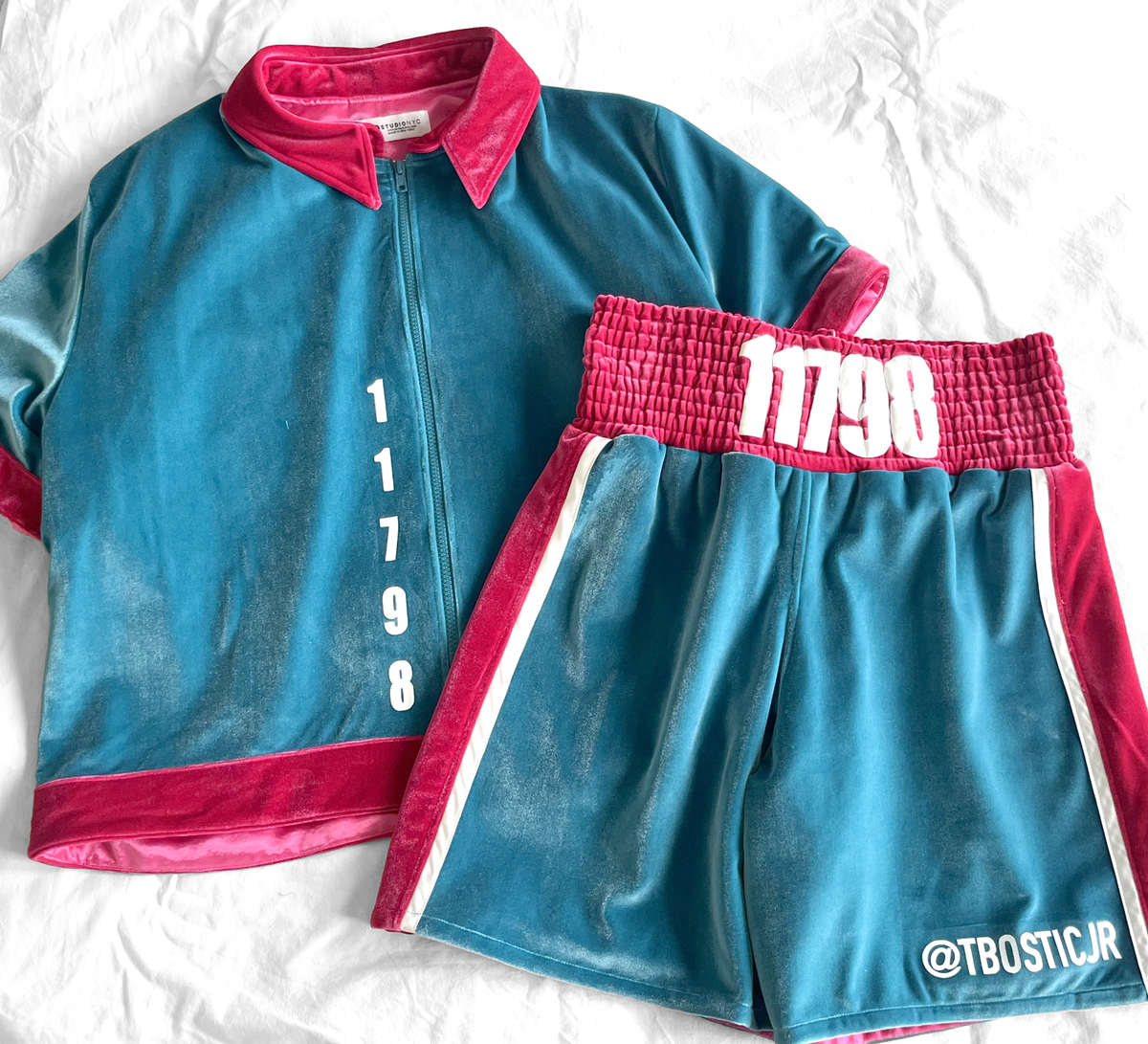 Collared Short Sleeve Jacket